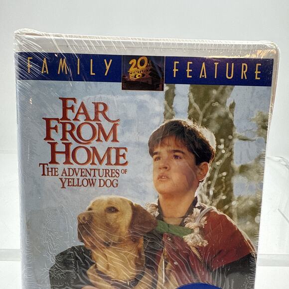 Far From Home: The Adventures of Yellow Dog (VHS, 1995) NEW SEALED Clam Shell - Picture 3 of 12